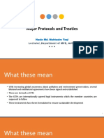 Major Protocol and Treaties