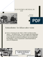 Depresion Económica Mundial de 1929