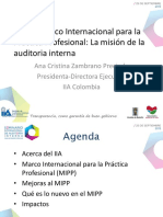 Nuevo Marco Internacional para La Práctica Profesional - La Misión de La Auditoria Interna
