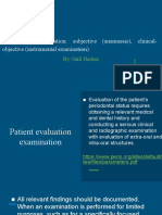 Anamnesis parodontologia