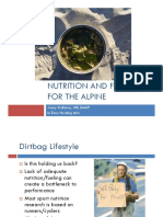 Alpine Nutrition Talk Jennifer Kaltunas