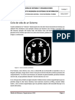 Ciclo de Vida de los Sistemas de Información