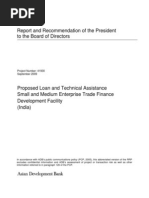 Report and Recommendation of The President To The Board of Directors