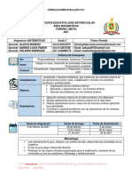 Guía Matemáticas Séptimo 1 Periodo