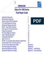 Stylus Pro 7000 Series Field Repair Guide