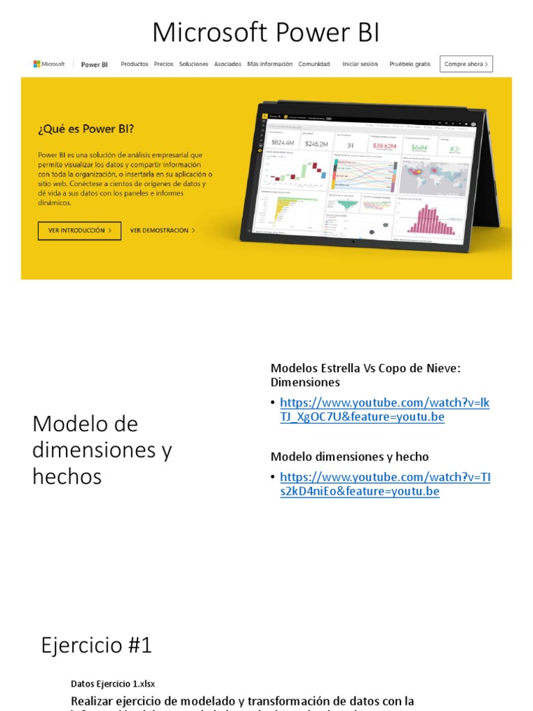 Modelado de Datos en Power BI | PDF | Servidor SQL de Microsoft | Bases ...