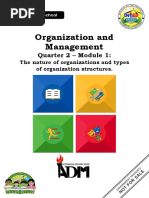 Organization and Management: Quarter 1 - Module 1 | PDF | Leadership ...