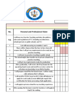 Gantt Chart My Personal and Professional Career Path: Bachelor of Elementary Education Major in General Content