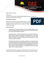 Cotizacion Demolicion Del Terreno Cambio de Ducteria A Desnivel y Acondicionamiento de Terreno Intervenido