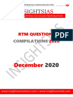 RTM Dec 2020 Questions Compilation