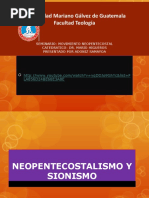 Neopentecostalismo y Sionismo