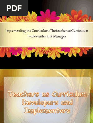 implementingthecurriculumtheteacherascurriculumimplementerandmanager
