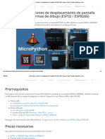 MicroPython - Funciones de Desplazamiento de Pantalla OLED SSD1306 y Formas de Dibujo - Tutoriales Aleatorios de Nerds