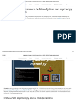 Actualización Del Firmware de MicroPython Con Esptool - Py en ESP32 y ESP8266 - Tutoriales Aleatorios de Nerds