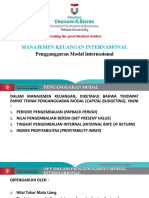 2.b. Penganggaran Modal Internasional