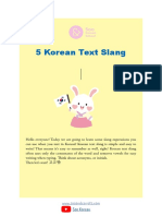 5 Korean Text Slang Ac6hkj