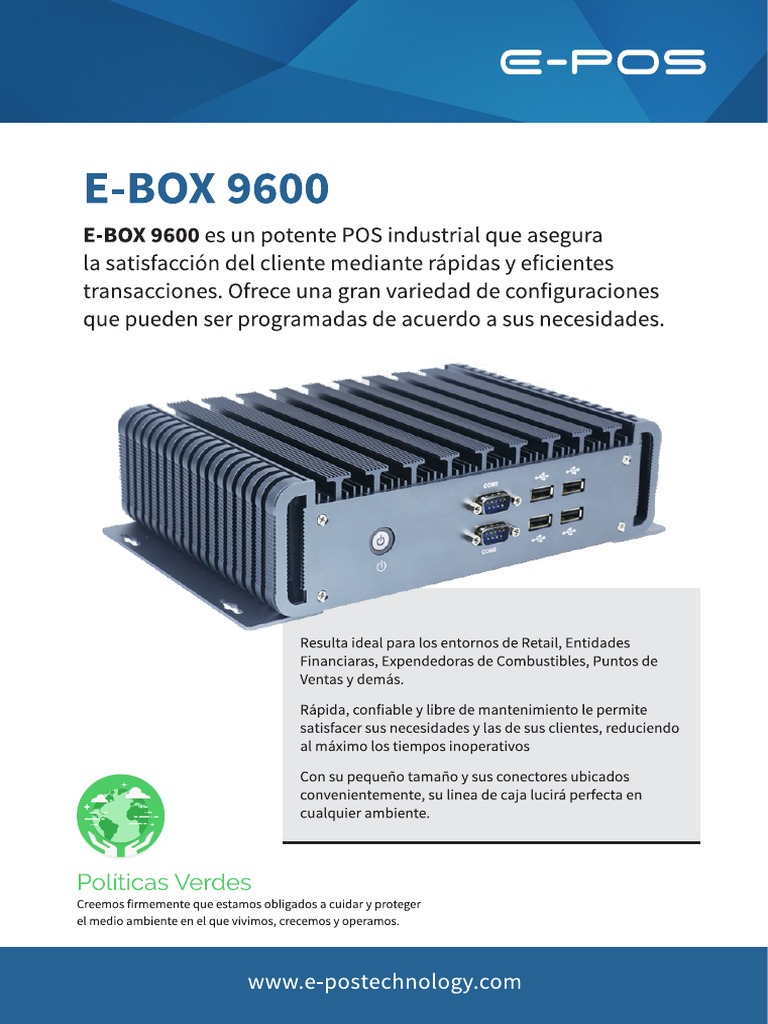 E Box 9600 v2 | PDF
