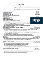 Generic Env Resume 2021