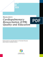Cardiopulmonary Resuscitation (CPR) Quality and Education: Publications of The University of Eastern Finland