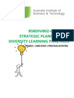 Bsbdiv802 - Project - Case Study + Practical Activities