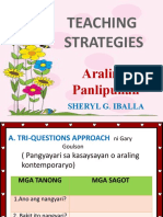 Strategies in Teaching AP