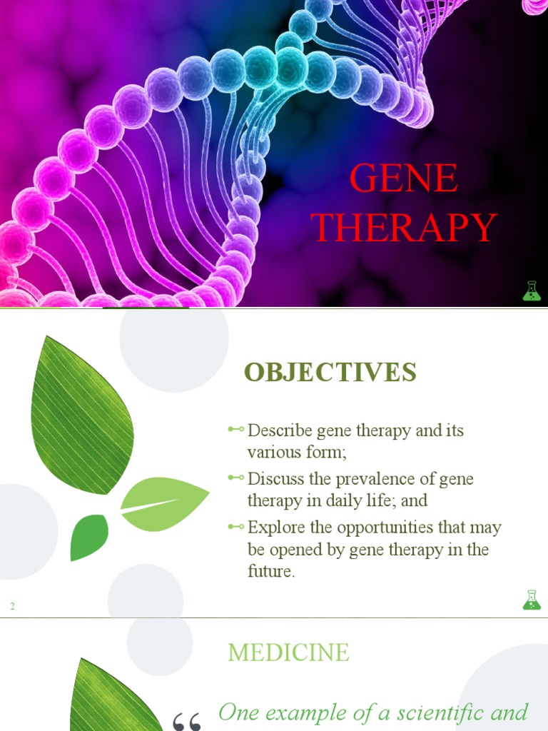 Overview of Gene Therapy Techniques | PDF | Gene Therapy | Gene