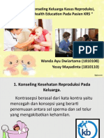 (53-54) Melakukan Konseling Keluarga Kasus Reproduksi, He Pasien KRS, Dan Home Visit