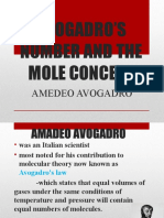 Avogadro's Number and The Mole Concept