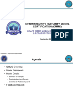 Cybersecurity Maturity Model Certification (CMMC) : Draft CMMC Model Rev 0.4 Release & Request For Feedback