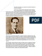 Biografía Jorge Eliécer Gaitán