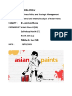 Asian Paints Report