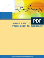 Analiza Statistica A Proceselor Tehnolog