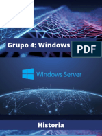Historia y versiones de Windows Server
