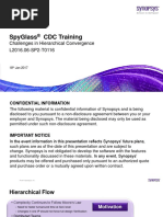 SpyGlass - CDC - Challenges in Hierarchical Convergence - v1.2 - To - Intel