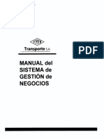 Manual Del Sistema de Gestión de Negocios