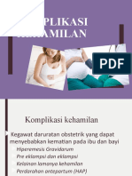 Komplikasi Kehamilan