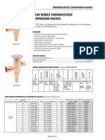 Emerson Trae Series Thermostatic Expansion Valves Catalog