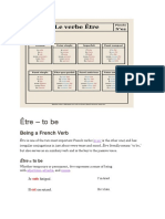 PDF - Le Verbe Etre