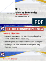 Introduction To Economics: Marjoan Cordova