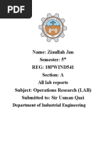 TORA: A Manager's Decision Tool | PDF | Mathematical Optimization ...