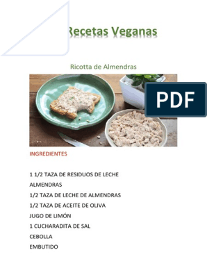 30 Recetas Veganas | PDF | Panes | Postres