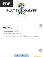 Fault Tree Analysis (FTA) : Kiki Dwi Wulandari, ST., MT