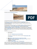 Geological Occurrence: Phosphate Mine Near,, 2008