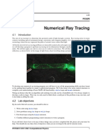 Numerical Ray Tracing: 4.2 Lab Objectives