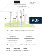 Exercícios de Pontuação - B2