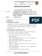 INFORME TÉCNICO DE DEMOLICIÓN