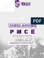 Gab Comentado - SIMULADO 04 - PMCE - Nexo Concursos