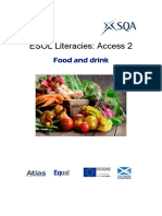 ESOL Literacies Access 2 Food and Drink