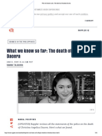 What we know so far_ The death of Christine Dacera