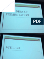Lecture 3 - DeRMA Disorders of Pigmentation Dr Del Rio